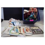 Sewing Machine Accessories, Patterns, & Fabric