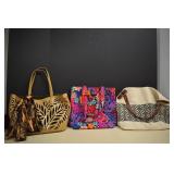 3-Shoulder Tote Bags,One Is Vera Bradley, All Are