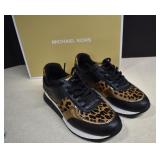 Michael Kors Andi Trainer Cheetah Sneakers Ladies