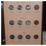 (18) U.S. Territorial Quarters in Album