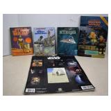 Vtg. Star Wars Pop Up Books & Large Calendar,