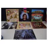 Seven Vintage LP Records