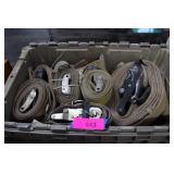 Tote of Straps & Ratchets