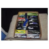 (18) Frost Cutlery Folding Knives-Most in Boxes