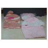 Three New Winter Wear Hats & Gloves