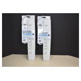 2- New Seven Outlet Surge Protector Power Strips