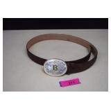 Montana Silversmith Silver Plate Buckle & Nacona