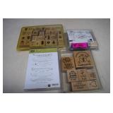 Four Sets Stampin' Up Rubber Stamps. New