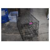 Wire Pet Crate Two Door. 30'x21'x19'