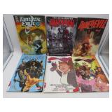 Six Marvel Graphic Novel Comic Books