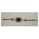 Vtg 12K Gold Deposit** Goldette Style Bracelet