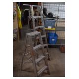 Werner Aluminum Ladders 4 and 6 FT