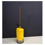 Vintage Golden Rod Flexible 1qt. Oil Can