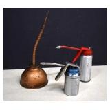 Assorted Small Oil Cans