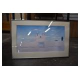 Framed and Matted Print  33x21'