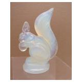 Sabino France Opalescent Art Glass Squirrel