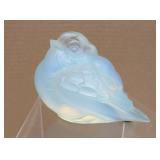 Sabino France Opalescent Art Glass Sparrow