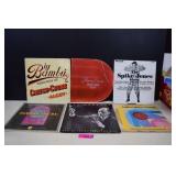 Six Vintage Comedy LP Records
