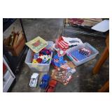 Two Totes Fourth of July red,White & Blue Decor