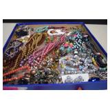 Tray Of Wearable Costume Jewelry -Tray Not Include