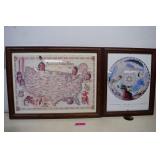 Two Native American Prints. Nice Matching Frames