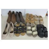 Eight Pairs of Women's Shoes - Sizes 8, 8-1/2, 9
