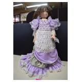 Master Piece Gallery 32' Porcelain Doll. Limited