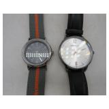Two Men's Watches: Timex & Kenneth Cole
