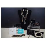Fourteen Pieces Of New Costume Jewelry