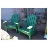 Wooden Outdoor Adirondack Chairs