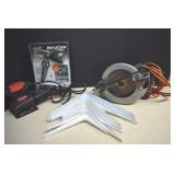 SkilSaw Circular Saw,New Flood Light,Palm Sander &