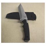 Purple Dragon Fixed Blade Tanto Knife w/ Kydex
