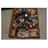 Box of Beads & Costume Jewelry