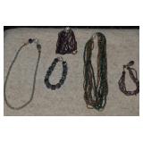 Beaded Necklaces & Bracelets - Some Magnetic Clasp
