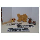 MISC Vintage Lot, Weeden MFG Toy Steam Engine &