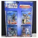 MIP Star Wars Attack Of The Clones 4-Pack Action