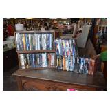 Large Lot of Blu Ray Movies w/ Display Cases
