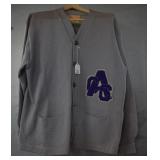 Vintage Varsity Cardigan Sweater -Needs Cleaning
