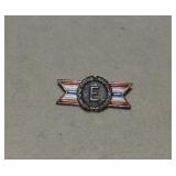 Sterling & Enamel WWII Army/Navy Award Pin