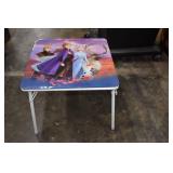 Child's Disney Frozen Table In Good Condition