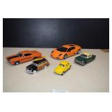 Five Diecast/Metal Cars
