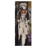 La Ne Ayo - Assibione Walking Wolf Spirit Mask