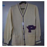 Vintage Varsity Cardigan Sweater -Needs Cleaning