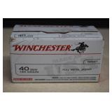 Unopened 50 Rounds Of Winchester 40 S&W Ammo