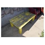Wooden Outdoor Coffee Table