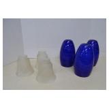 Lot Of 6 Glass Light Shades