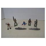 Vintage Lot  Alloy Lead Toy Figures