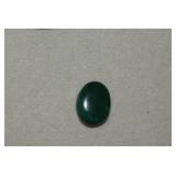 6.70cwt Oval Malachite Cabochon in Gem Jar