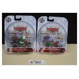 Two Metal Pixar Cars. New