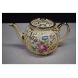 Vintage Sadler Porcelain Hand Painted Tea Pot